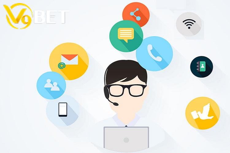 Nhiều phương thức liên hệ v9bet tiện lợi có thể sử dụng